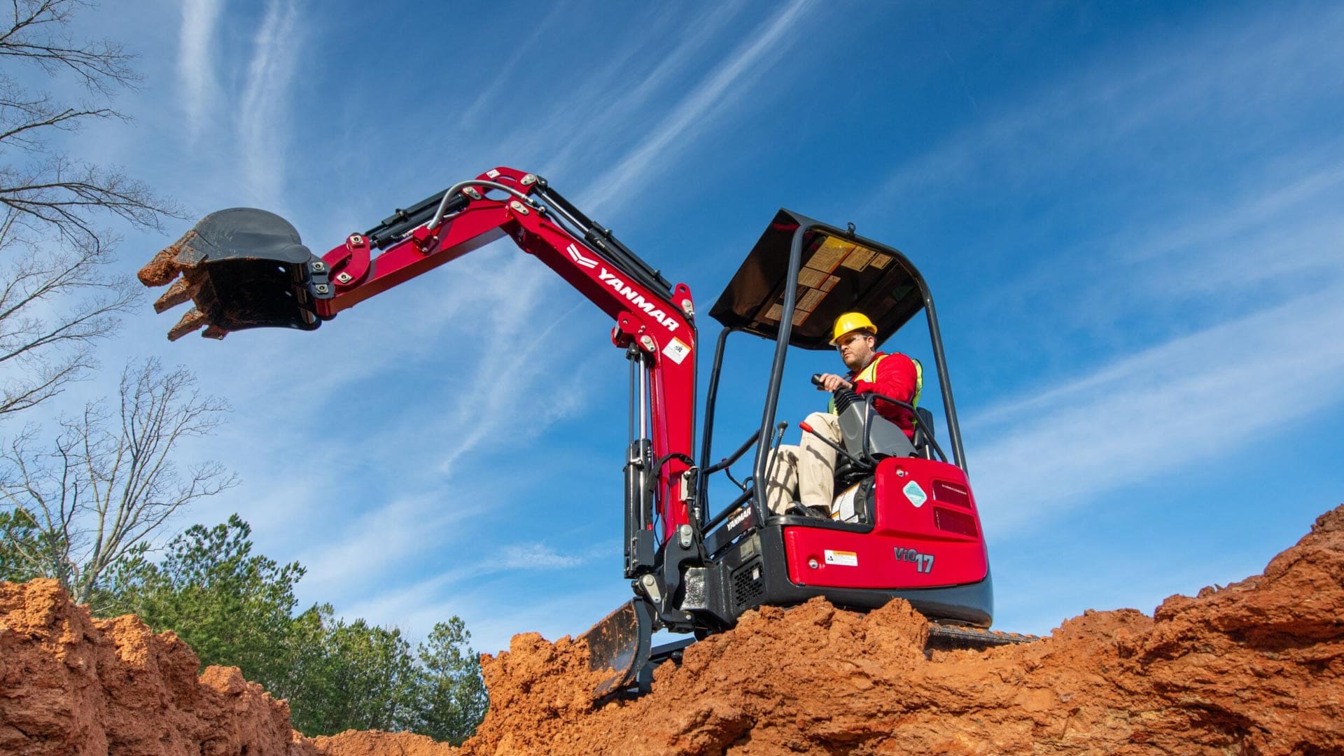 Yanmar ViO17 mini excavator