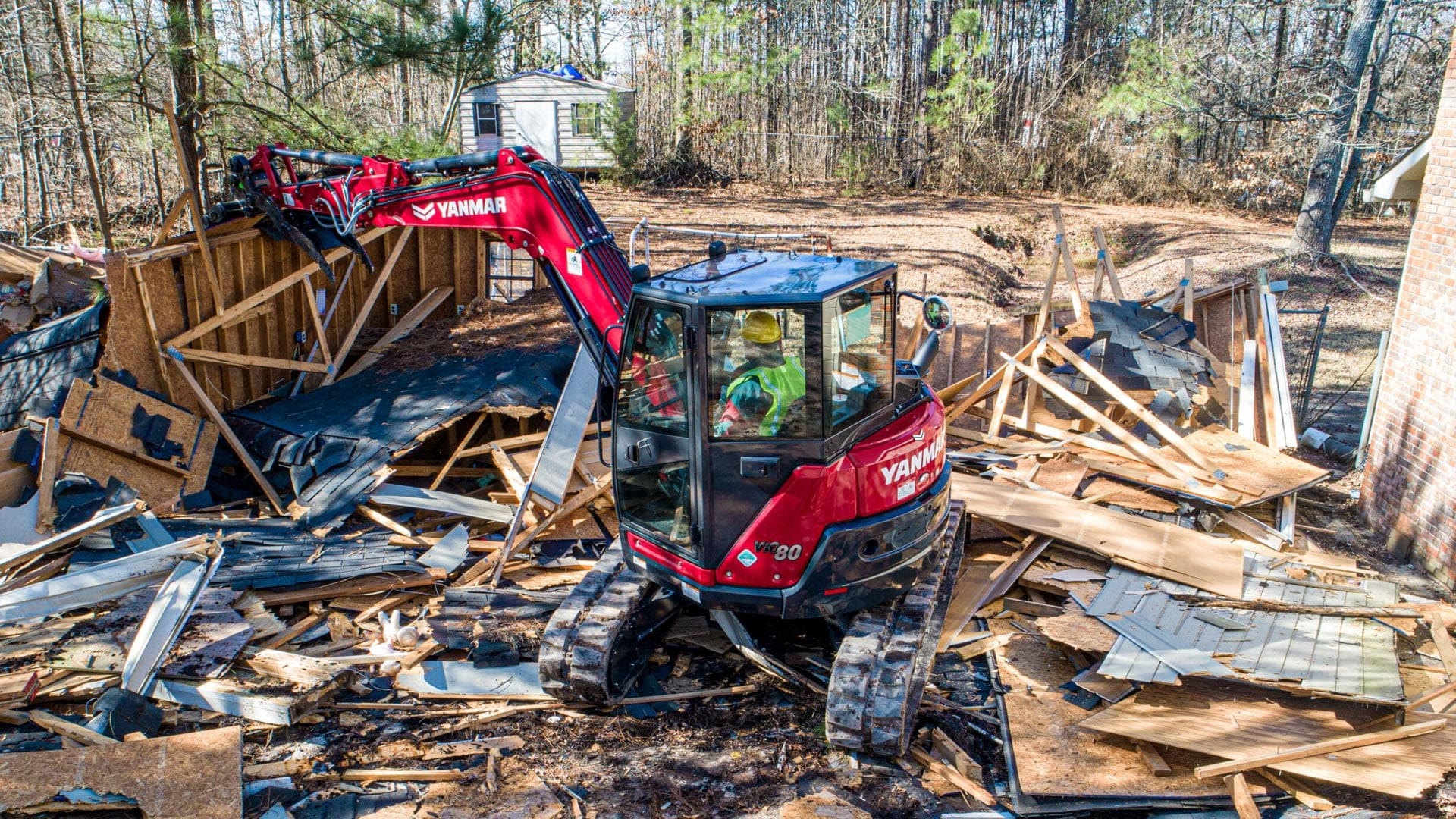 Yanmar ViO80 mini excavator