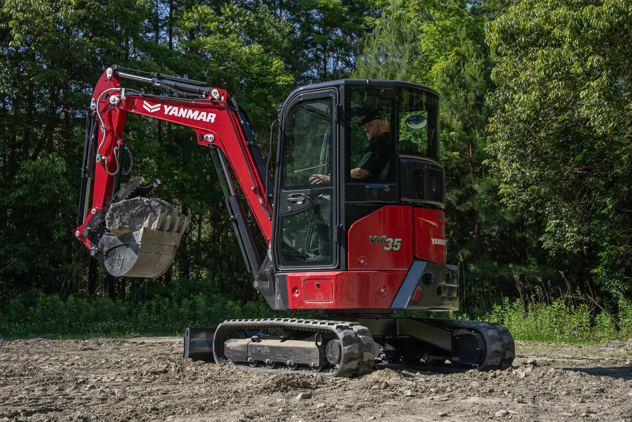 Yanmar ViO35 side view