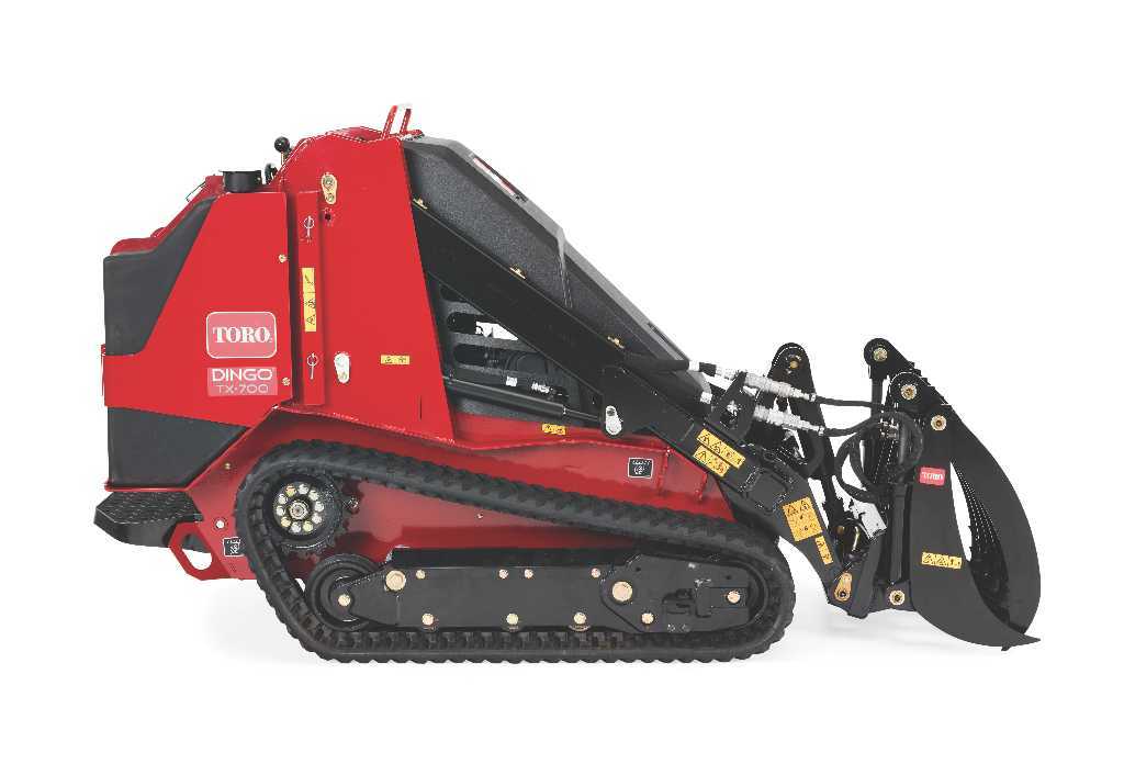 Toro Dingo TX 700 Track Loader, Wide