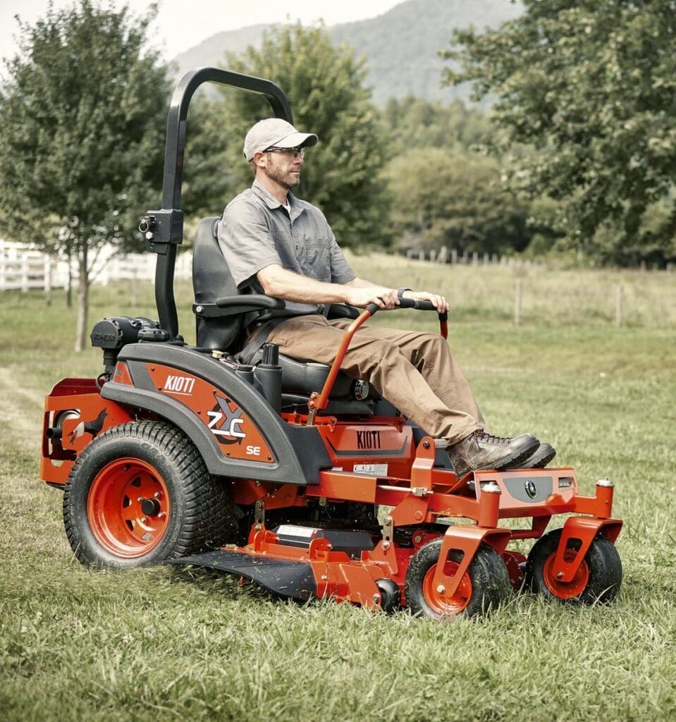 KIOTI ZXC60 Commercial Zero Turn Mower — Kohler SE